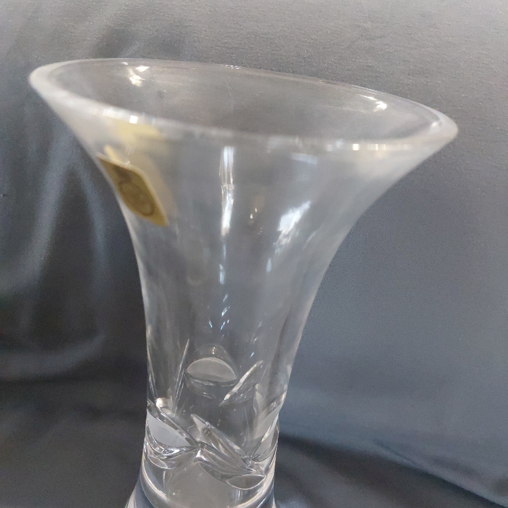 BLEIKRISTALL W.Germany 24 % Crystal, hand cut etching.